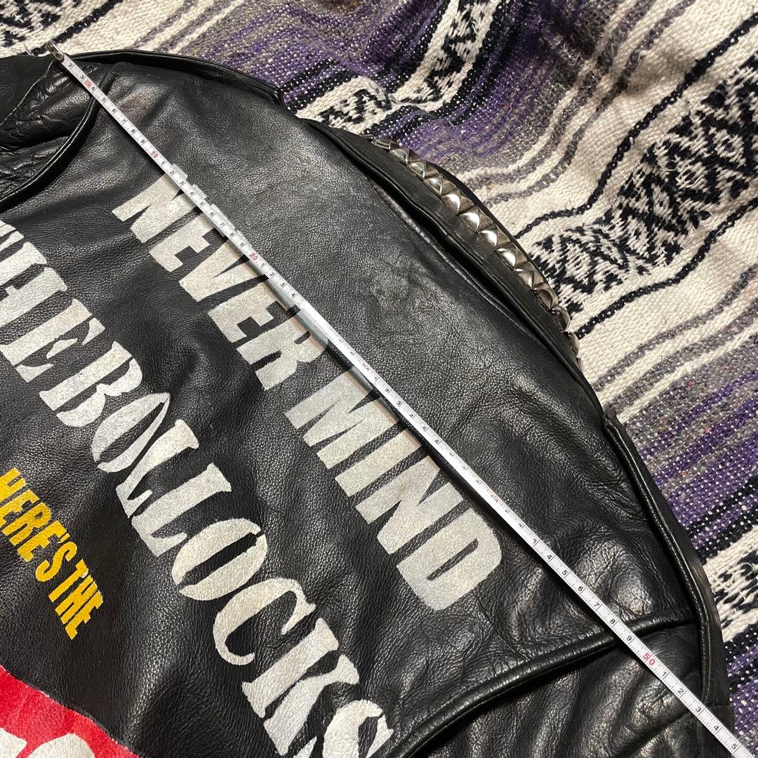 一点もの!!】Sex Pistols ハンドペイント スタッズ 鋲ジャン - メルカリ