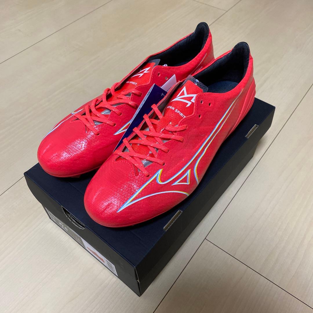 ☆新品未使用・送料無料 ミズノ アルファ ジャパン 27cm レッド