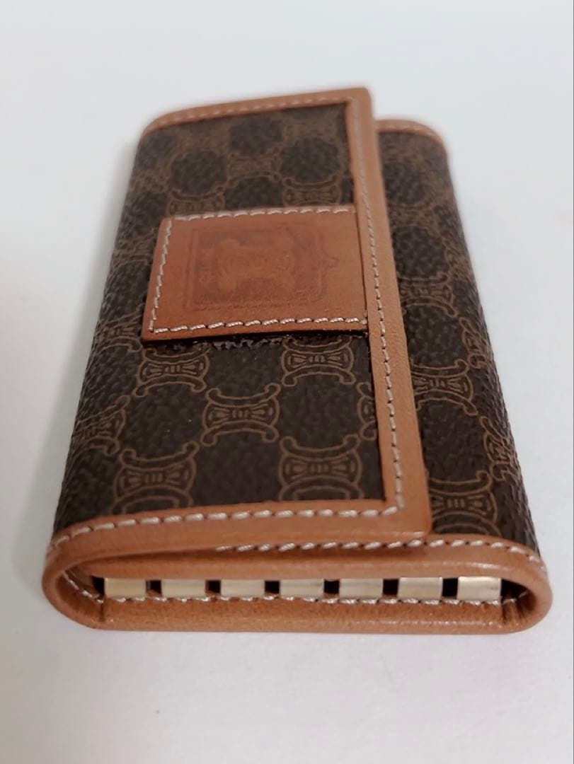セリーヌ CELINE キーケース 6連 ブラウン系 箱付き