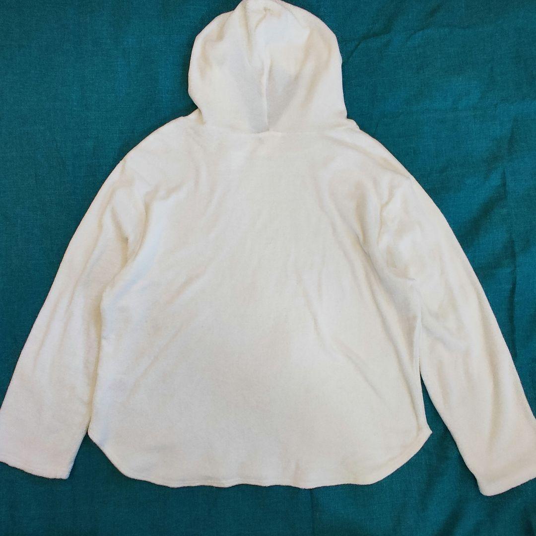 美品】ギャルリーヴィー コットン カシミア パイルフーデッドプル