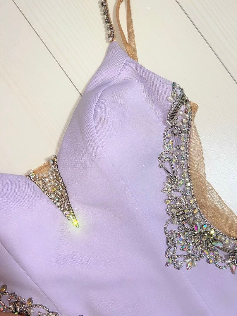 エンジェルアール ミニドレス S ラベンダー ANGELR キャバドレス