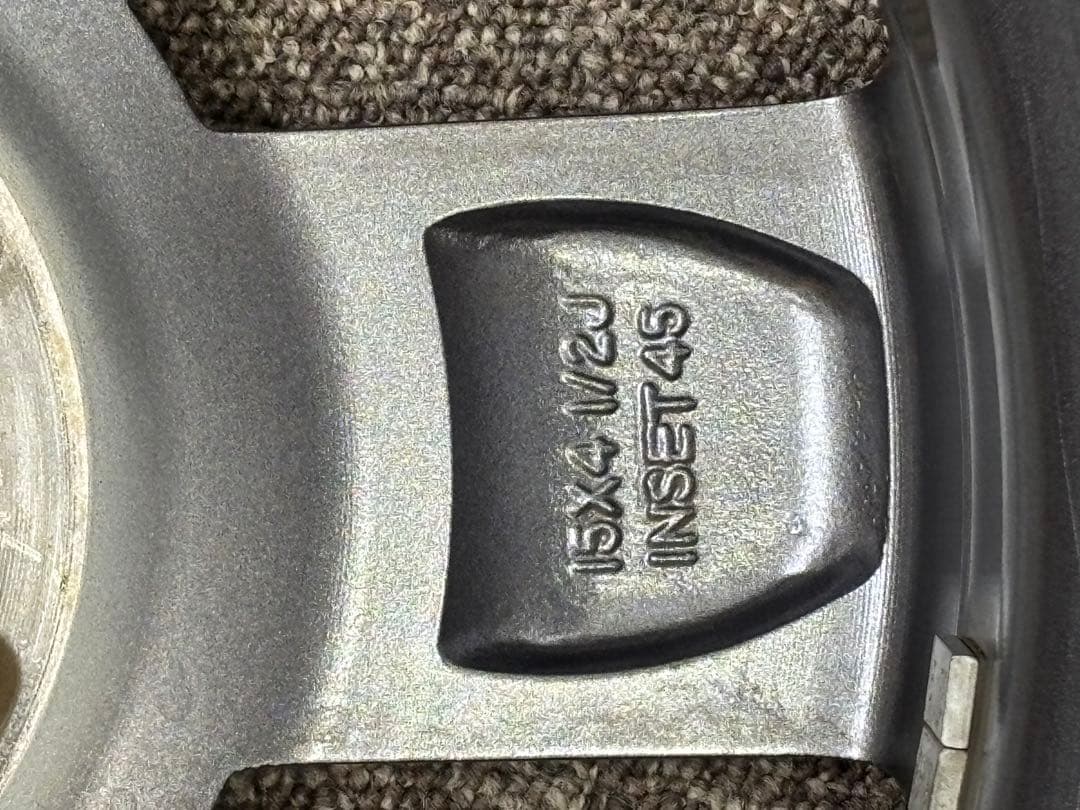 超美品‼️ダイハツ純正ホイール15×4.5J＋45 4本セット