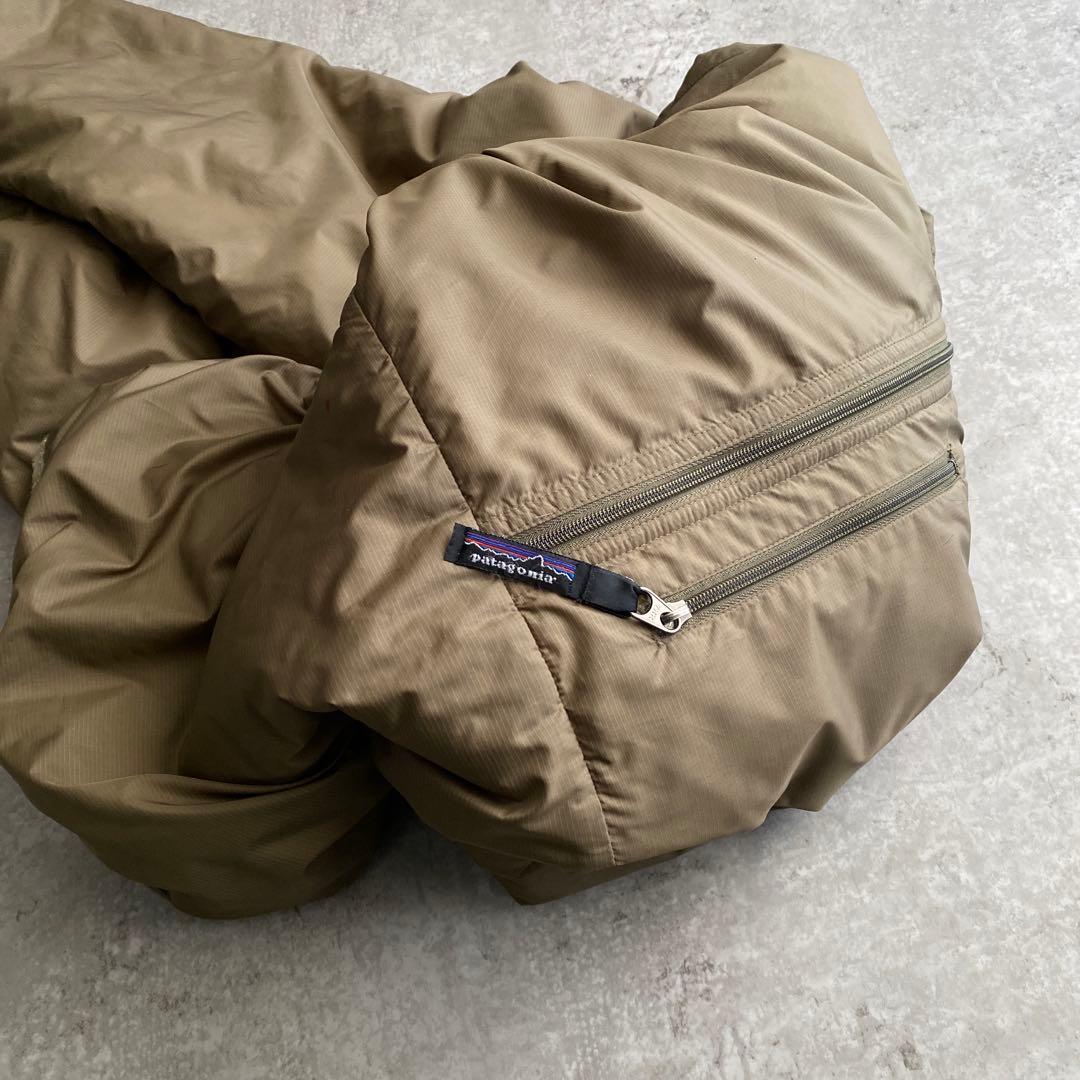 レアカラー 01年 パタゴニア パフボール プルオーバー XS セージ