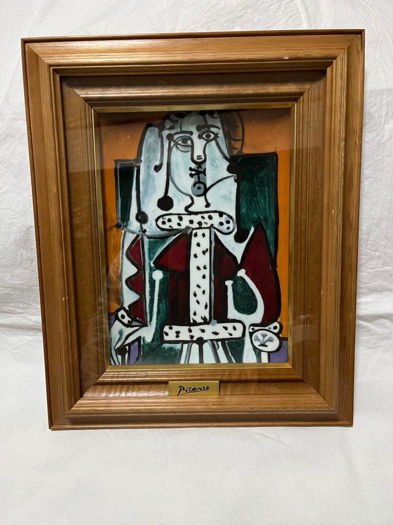 星*様 パブロ・ピカソ Pablo Picasso 陶板画 抽象絵画 星*様 パブロ・ピカソ Pablo Picasso 陶板画 抽象絵画 - メルカリ