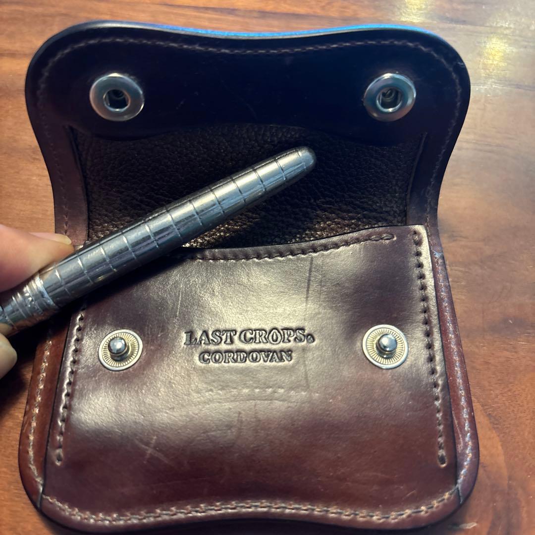 LAST CROPS ラストクロップス タング コードバン マーブルバーガンディ