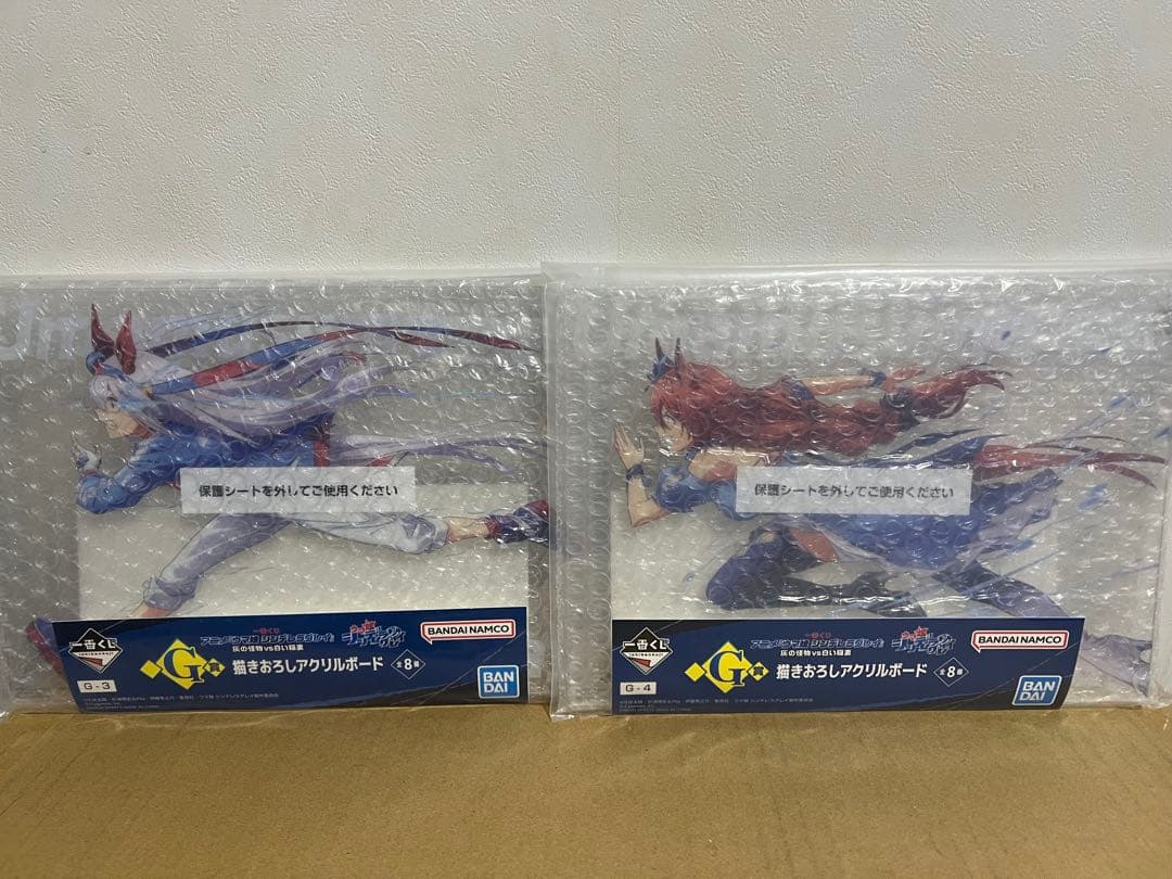 新品未使用】一番くじ ウマ娘 オグリキャップ タマモクロス フィギュア