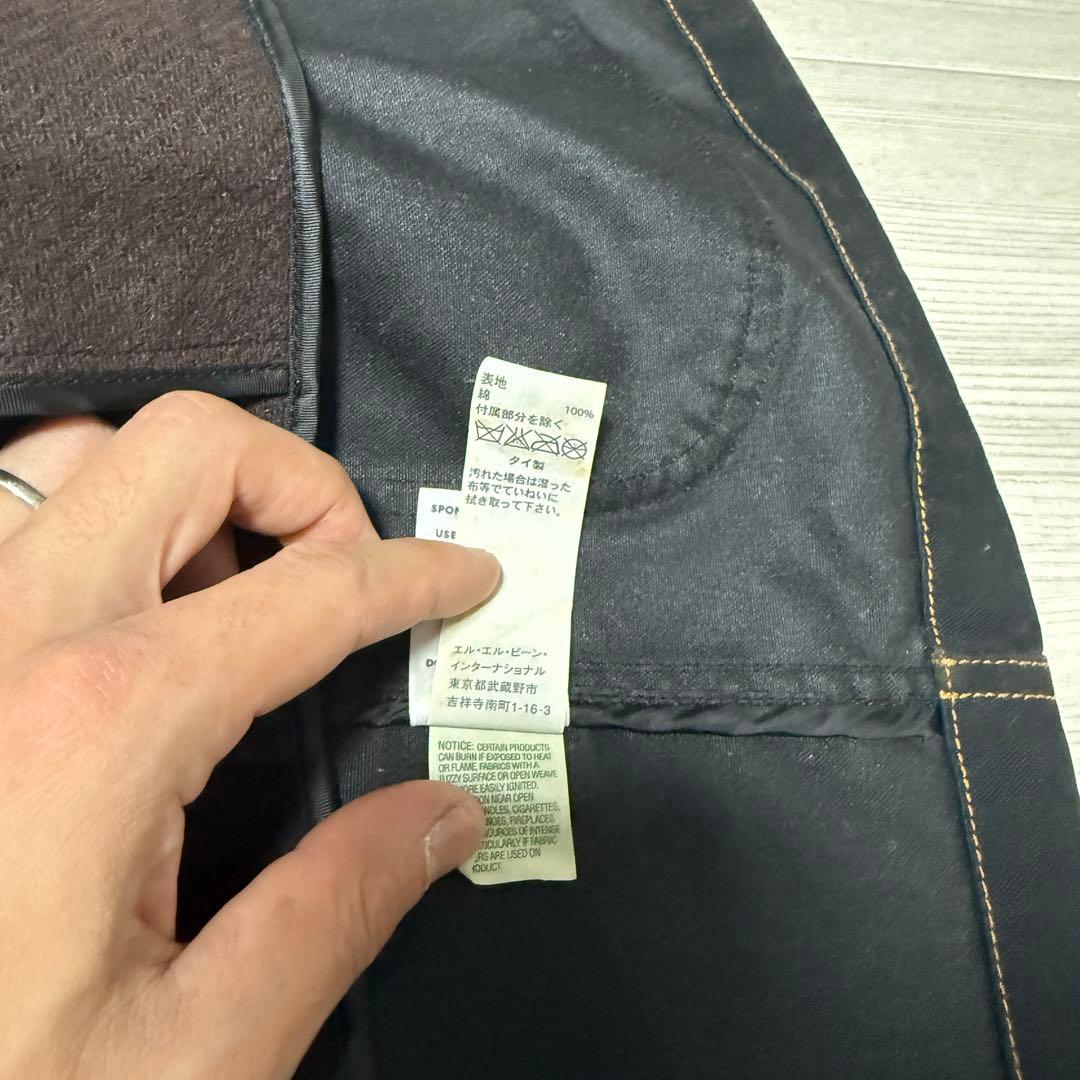 L.L.Bean 筆記体タグ ヴィンテージ復刻 ハンティングジャケット ライナー