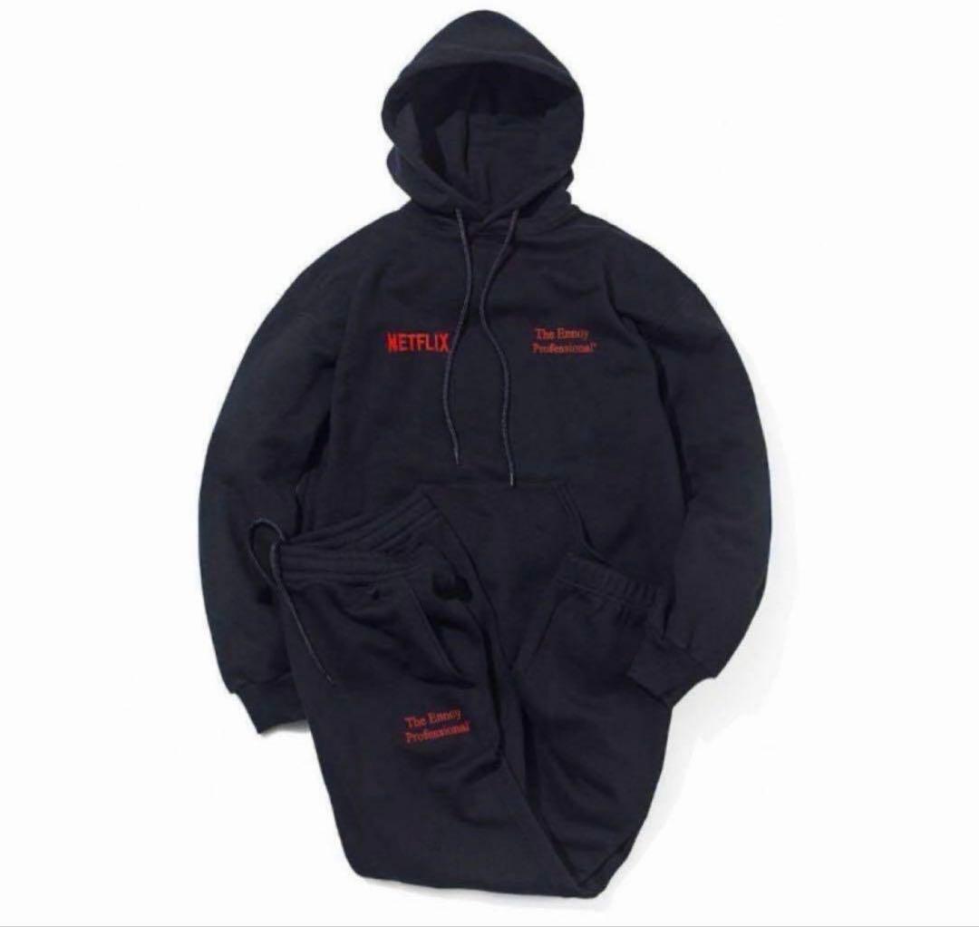 ennoy Netflix セットアップ　 XL 未使用 ☆セットアップ☆ENNOY × Netflix Hoodie + Pants Setup (パーカー