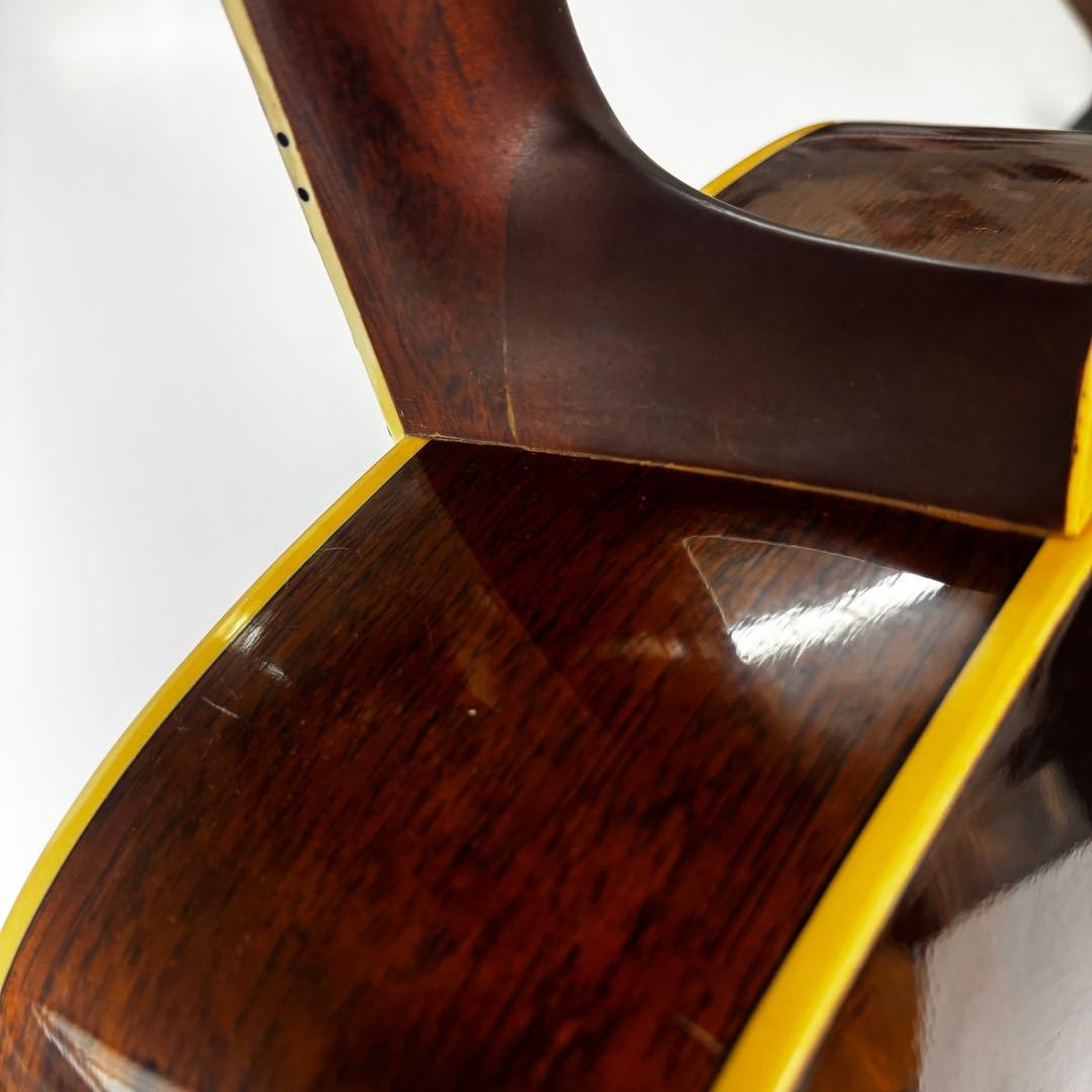 生産完了品【状態良好/レフティ】Morris アコギ 左利き GOTOHペグ