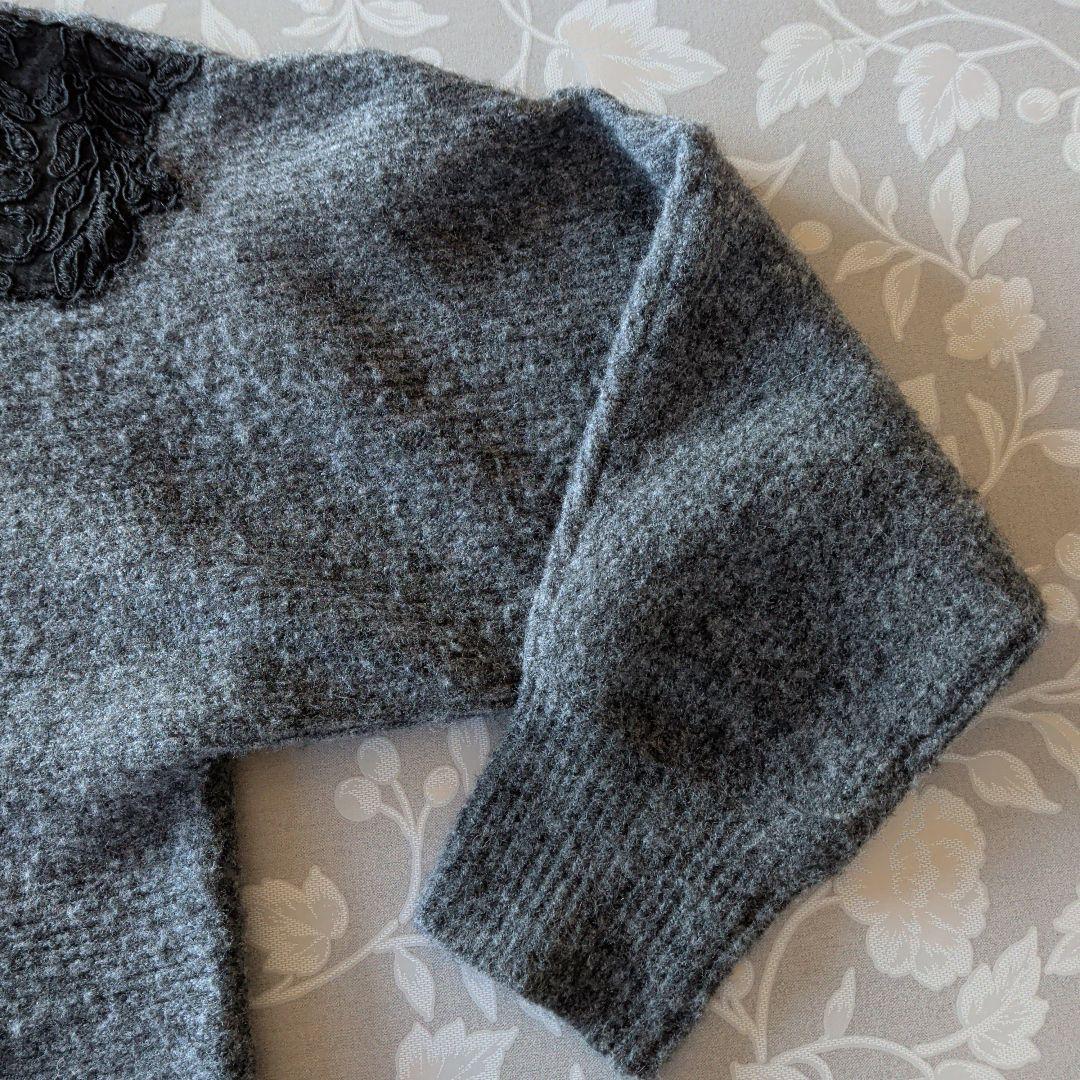 ダイアグラム＊レース付プルオーバー セーター - メルカリ