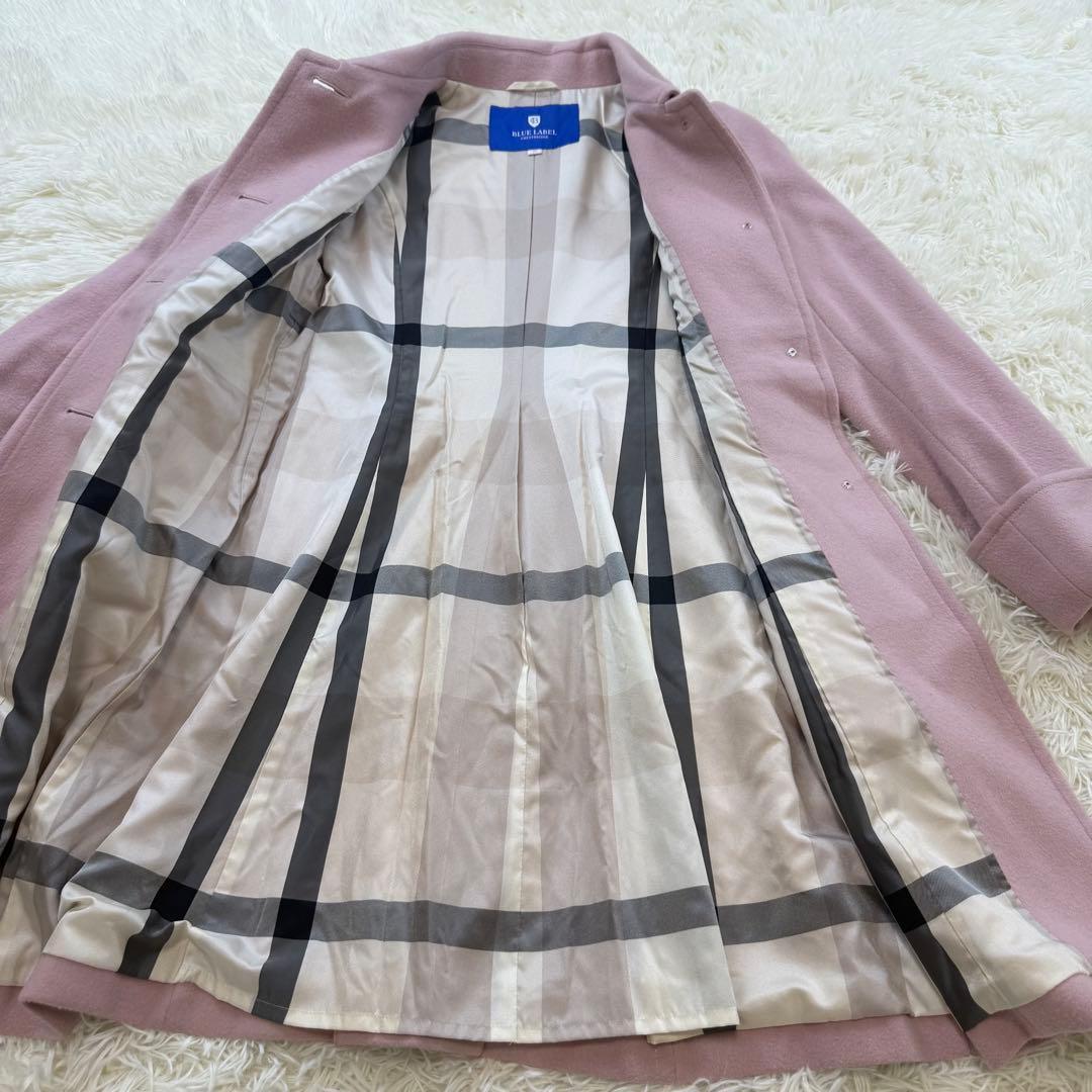 BLUE LABEL CRESTBRIDGE ウールコート ピンク 36 - メルカリ