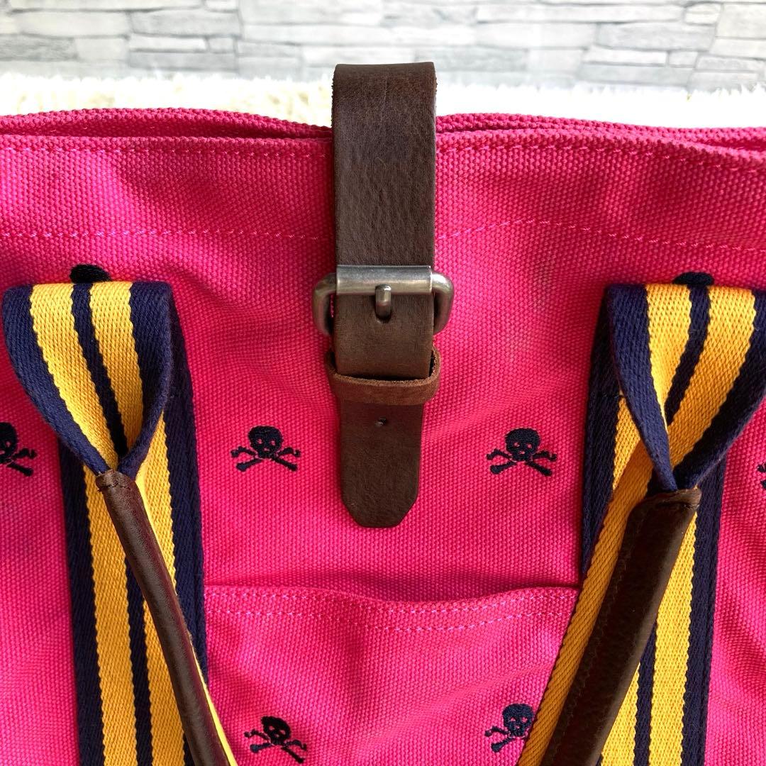 ✨希少】ラルフローレン ラグビー スカル刺繍 トートバッグ キムタク