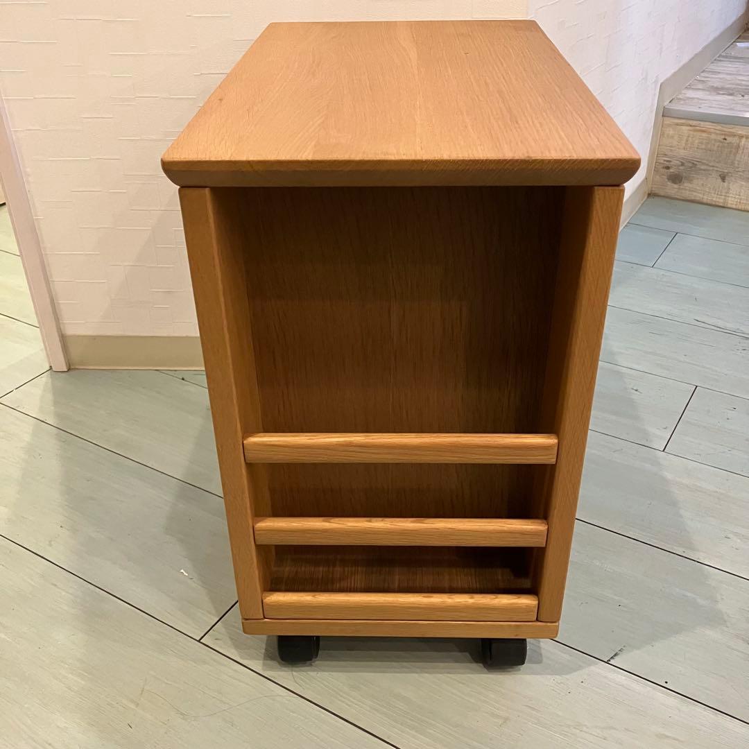 浜本工芸　濱本工藝　サイドテーブル　飾り棚　ローテーブル　ナチュラルオーク