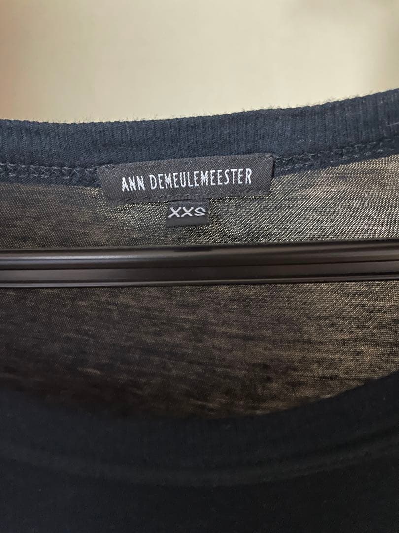 ANN DEMEULEMEESTER 長袖カットソー 歪み加工 S115647362 価格