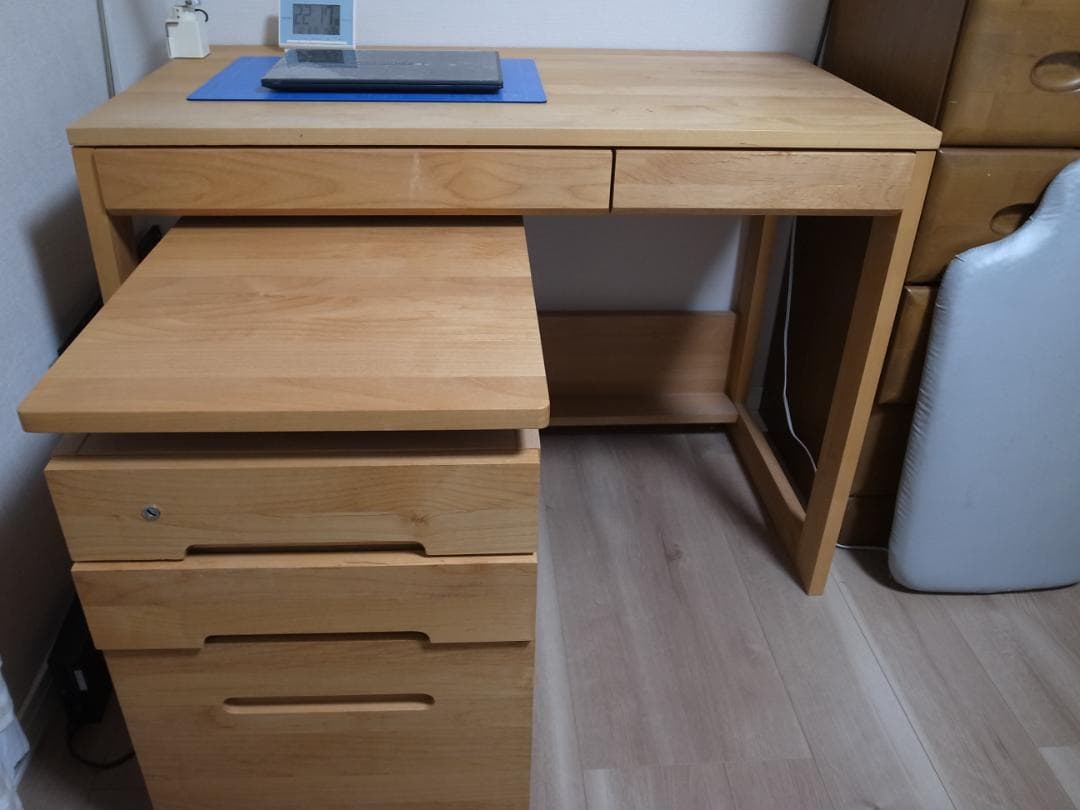 大人になっても使える学習机 堀田木工所 木目調 別出品で