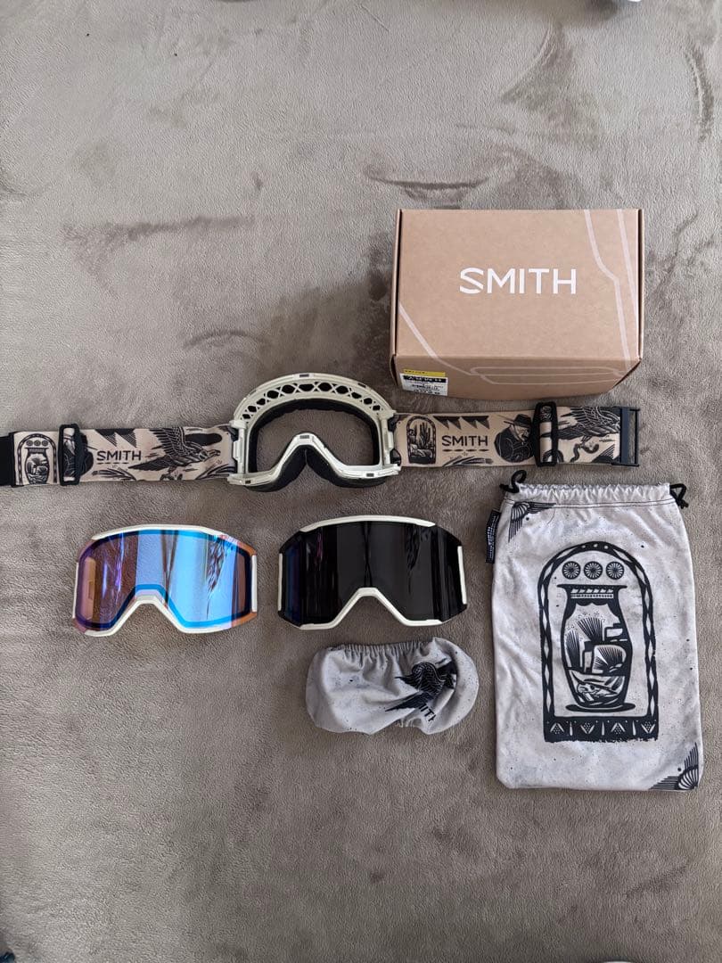 SMITH Squad Mag (スペアレンズ付) - メルカリ