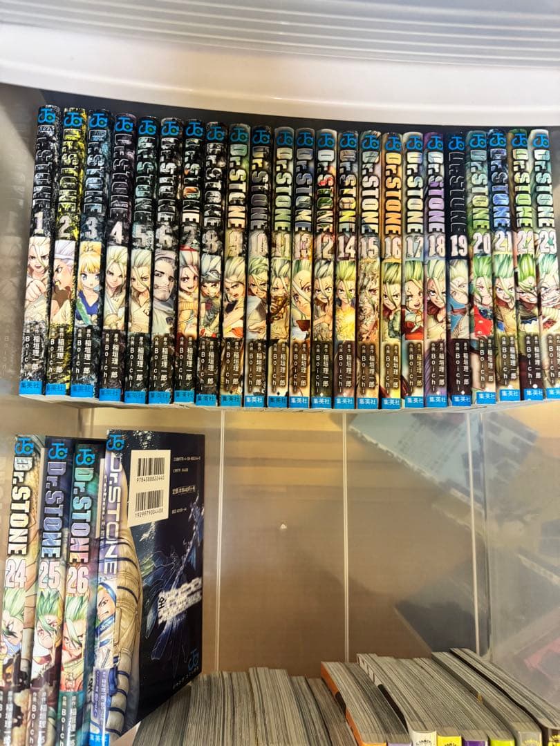 ドクターストーン全巻（1〜26)+百夜 ドクターストーン1～26巻＋外伝白夜 全巻セット Dr STONE｜Yahoo