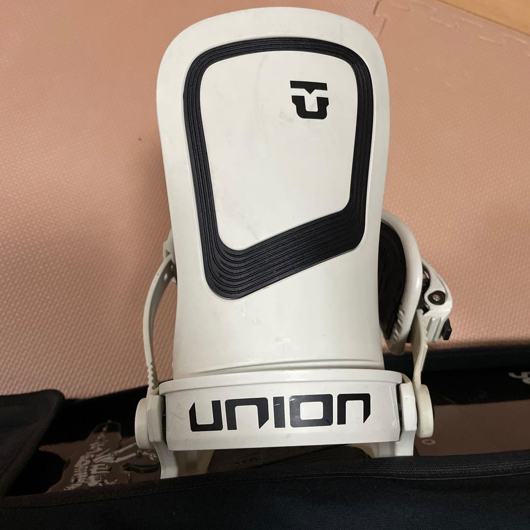 union ultra スノーボードビンディング ホワイト UNION BINDING 2023-24 UNION JULIET White ジュリエット ホワイト 白