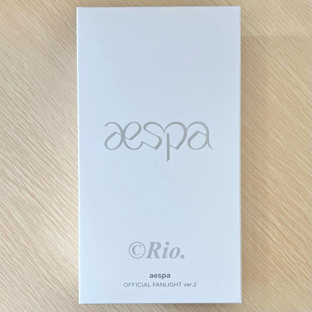 トレカ4枚付き aespa ペンライト 公式 VER2 新品 最新 ver.2 - メルカリ