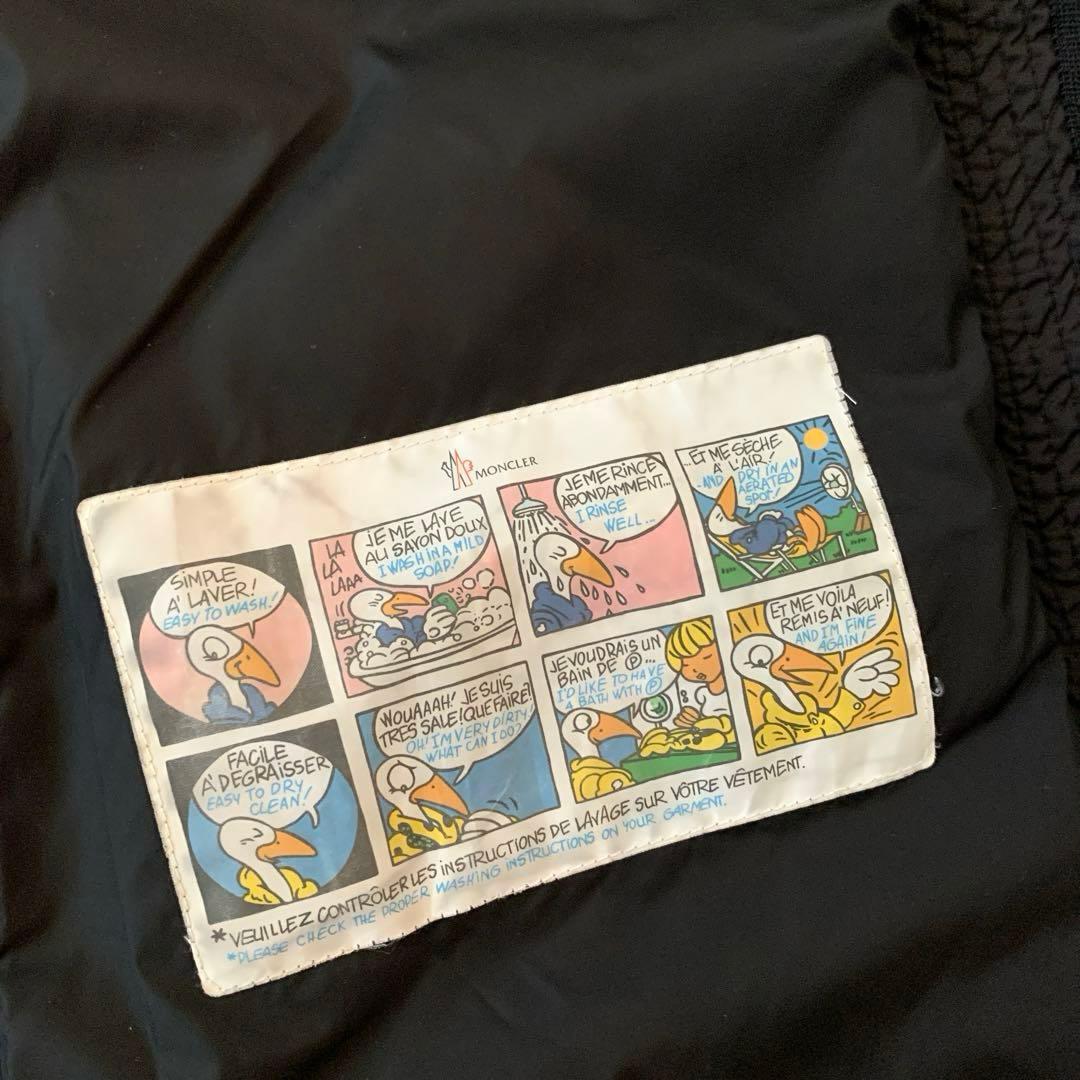 《美品》MONCLER ブラック ダウンジャケット