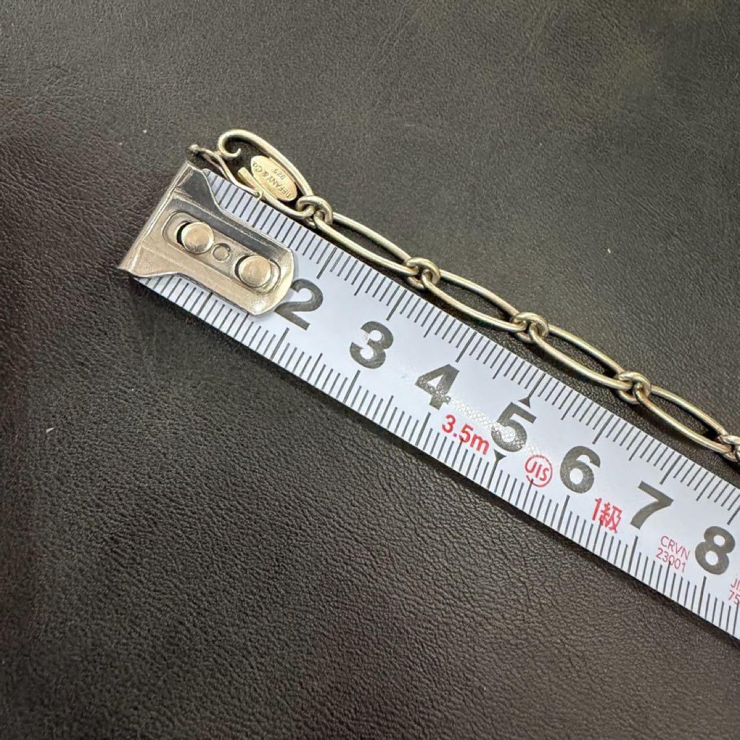 ティファニー オーバルリンク ブレスレット 925 現状品 一部切れ 中古