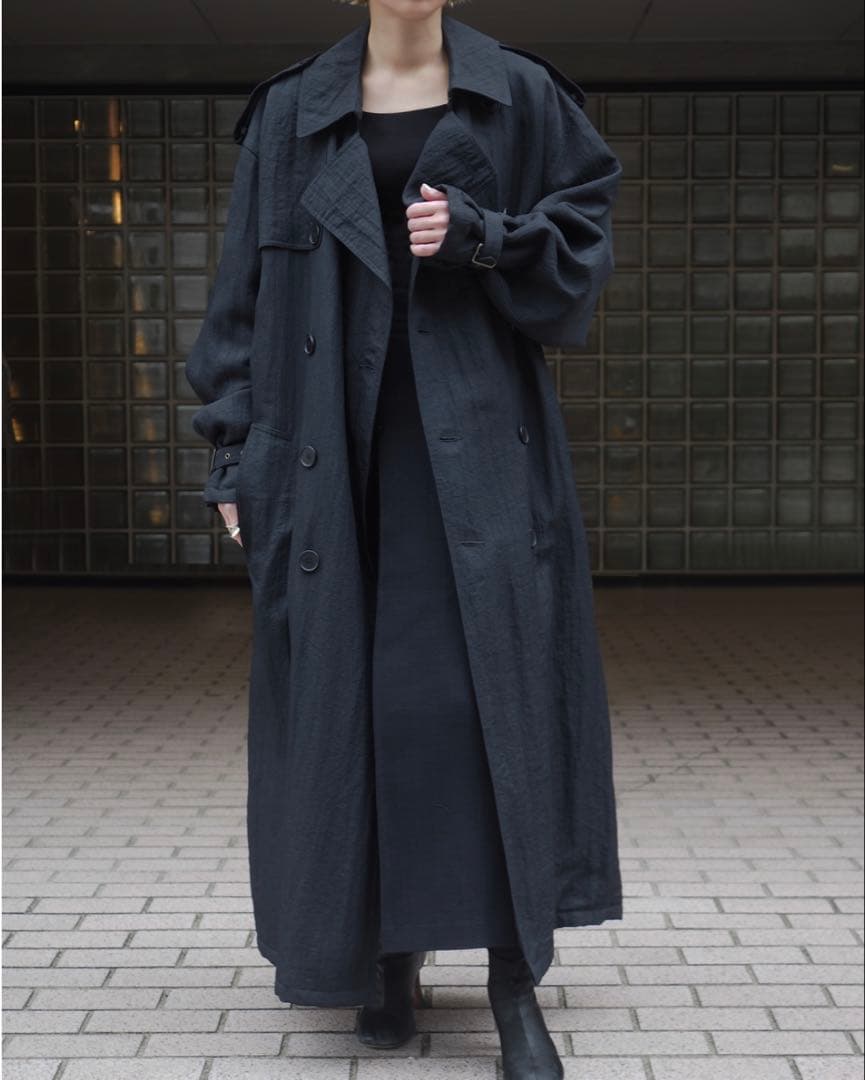 1980s giorgio armani ロングコート ジョルジオアルマーニ - メルカリ