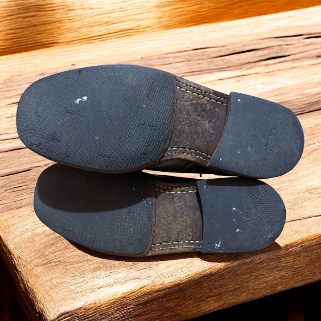 MOTO W外羽根 Plain Toe Oxford 1632 グリーン