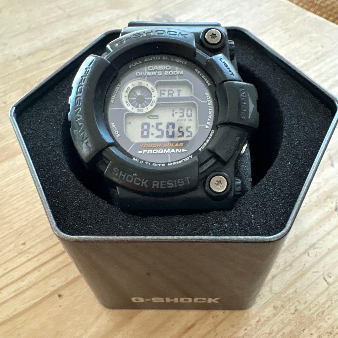 G-SHOCK FROGMAN GW-200 RBタフソーラー G-SHOCK ジーショック ソーラー フロッグマン 時計 腕時計 ミスジ