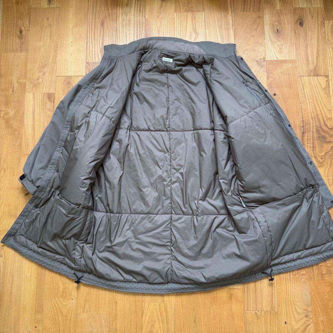 steven alan ブラッシュドパデッドスタンドコート オリーブ - メルカリ