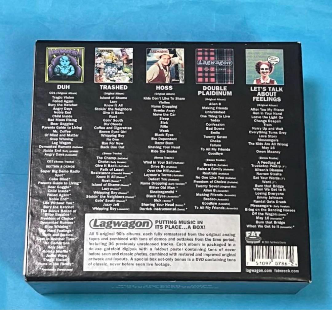 限定2000BOXセット！！Lagwagon 6CD +1DVD!!