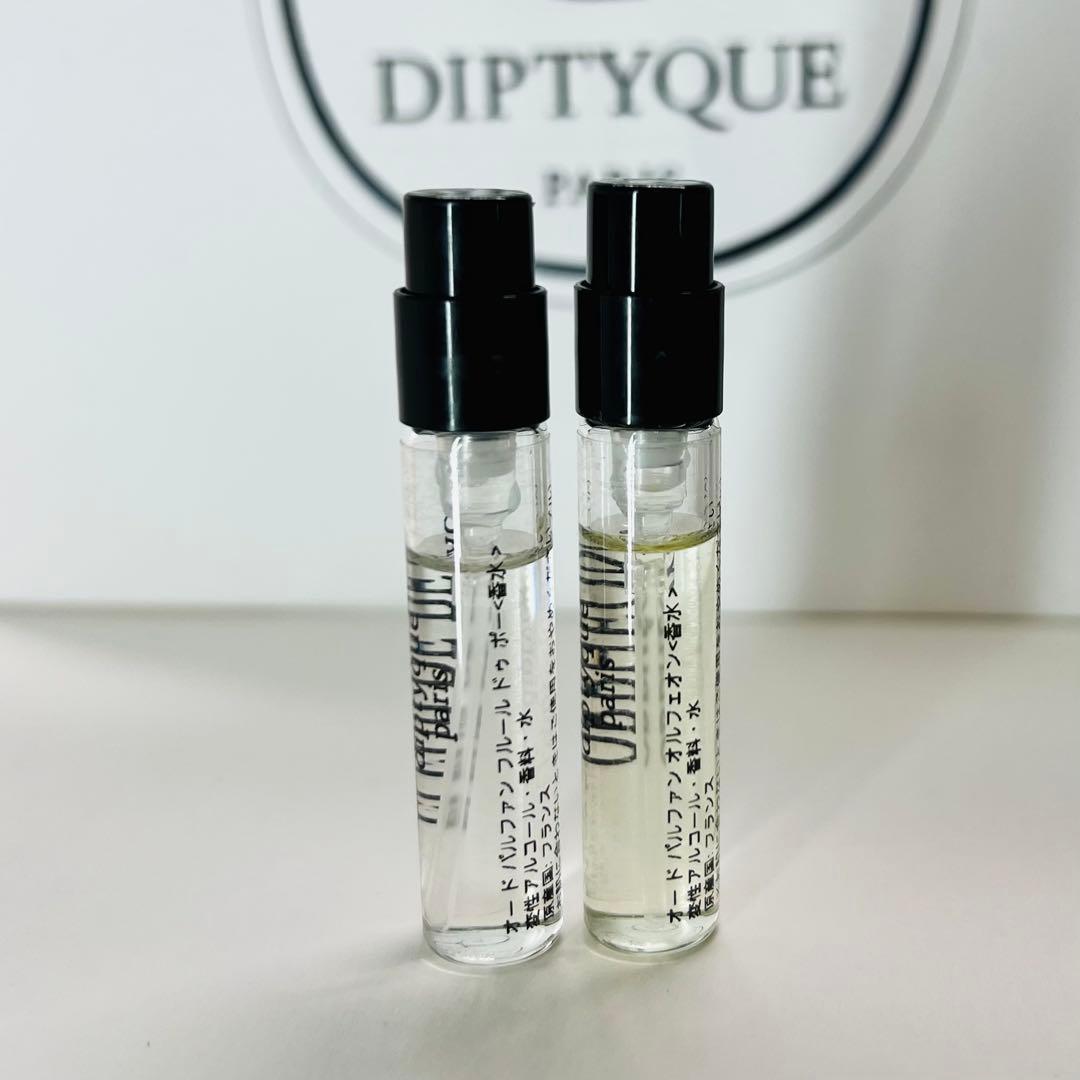 ディプティックORPHÉON & FLEUR DE PEAU 2ml 2本セット - メルカリ