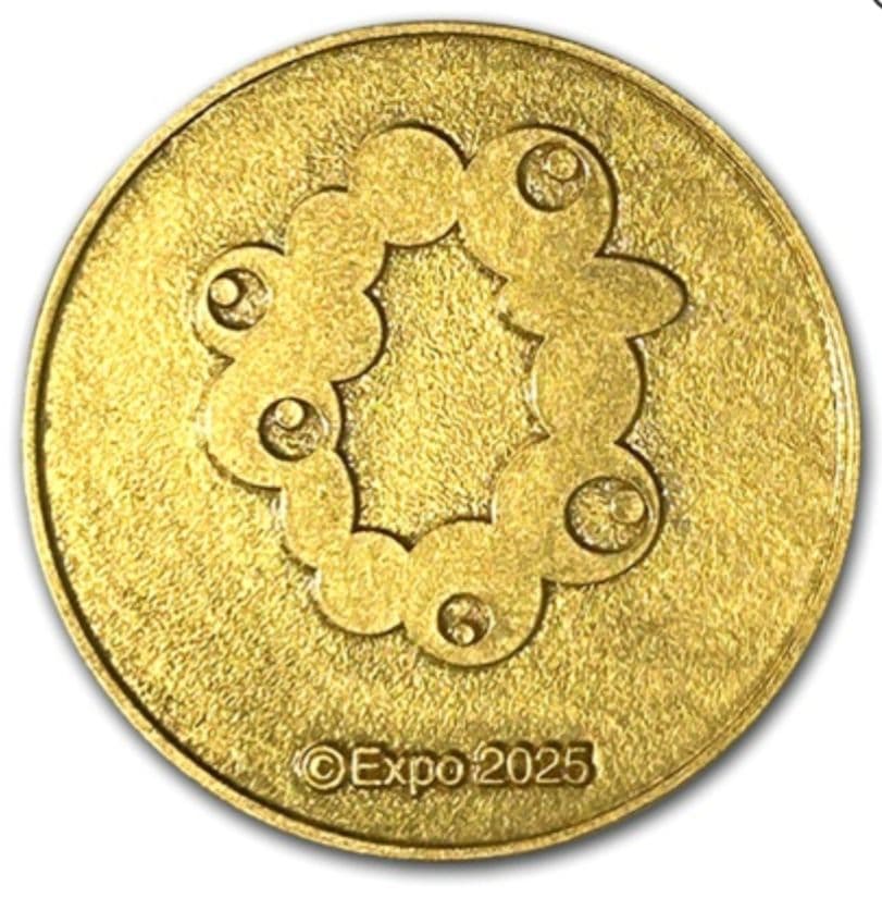 EXPO2025 金箔メダル ミャクミャク 大坂 万博 - メルカリ
