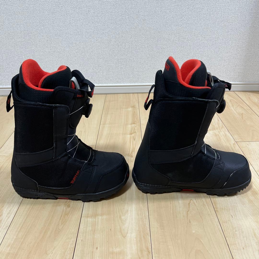 【美品_即日発送】BURTON スノボブーツ SHARK BOA 26.0cm