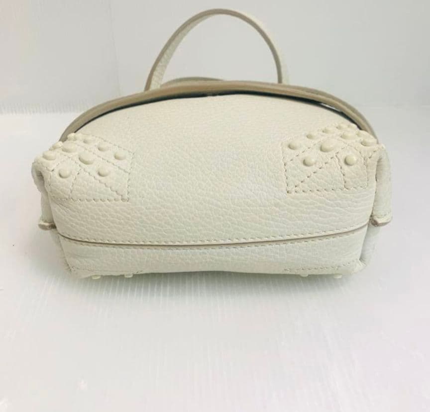 特価品】TOD'S トッズ マイクロバッグ ウェーブバッグ ホワイト 白