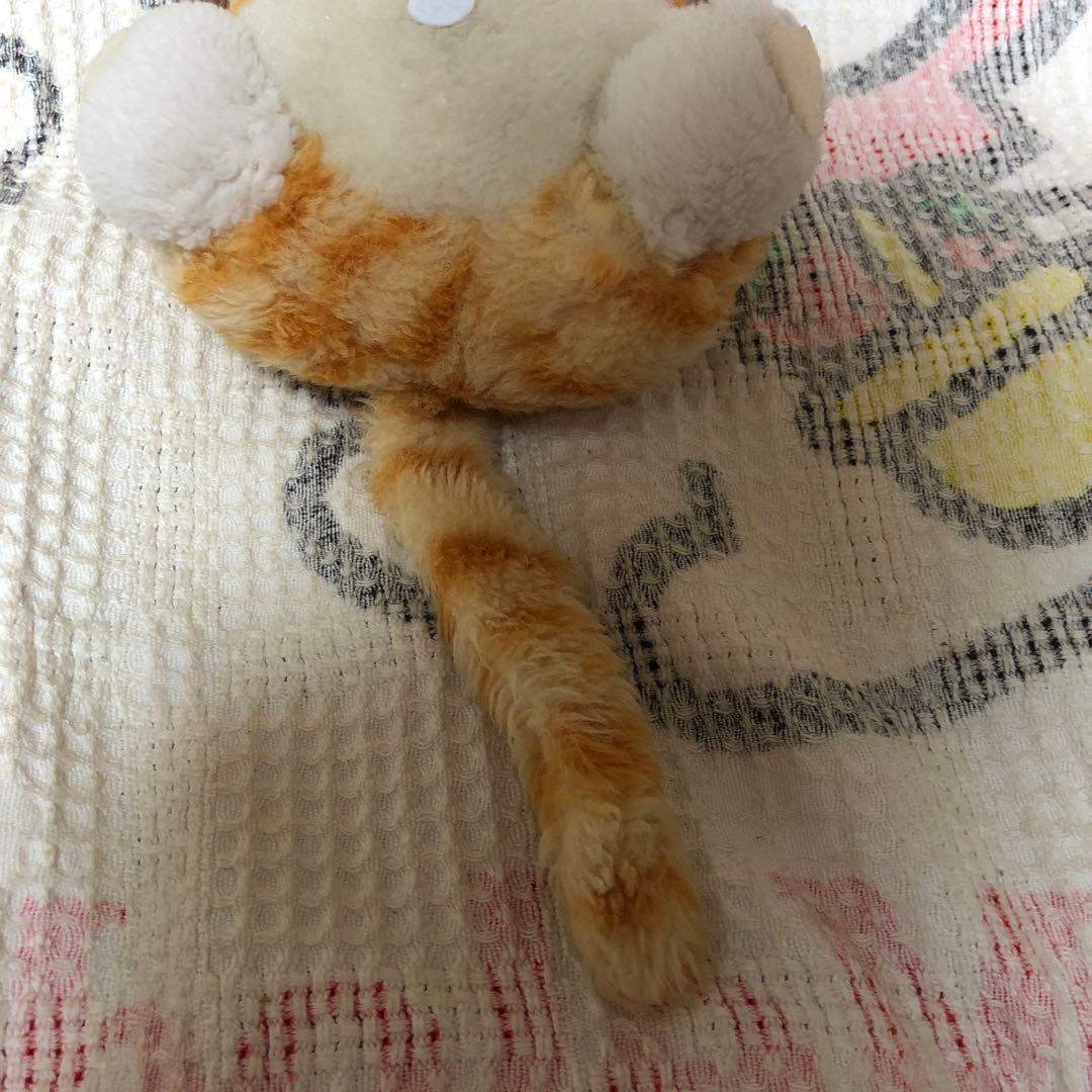 昭和レトロ ファースト社 いたずら天使 ネコ ぬいぐるみ 難あり 42cm