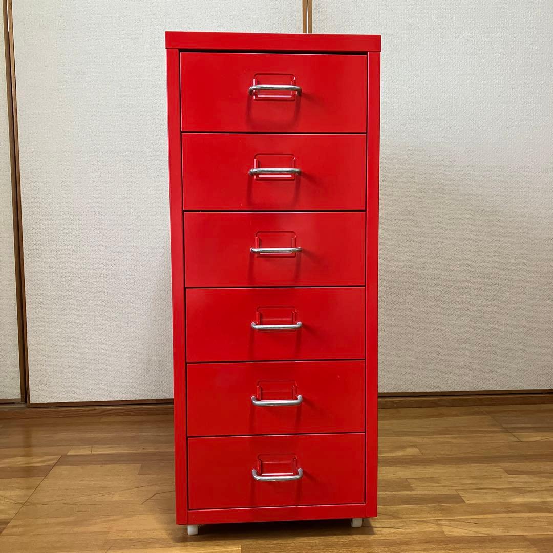 IKEA HELMER ヘルメル 引き出しユニット キャスター付き - メルカリ