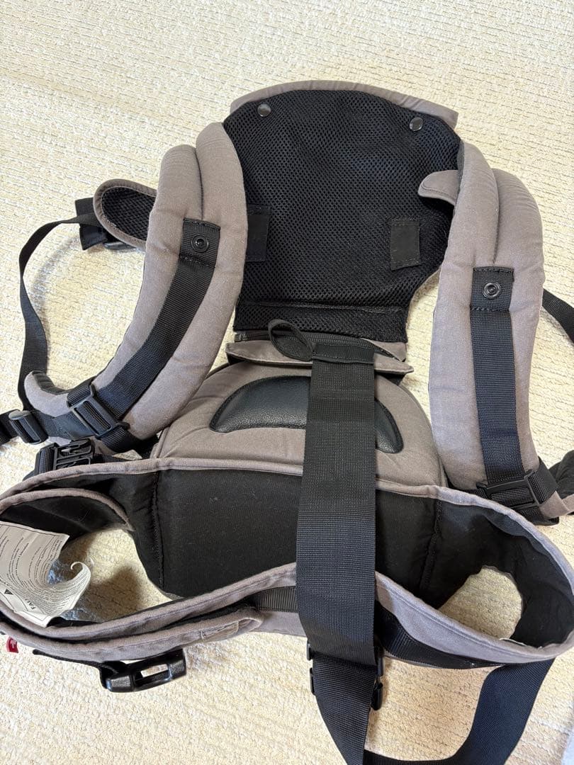 2点セット特別価格 miamily ヒップシート 抱っこ紐 グレー 正規品 ほぼ