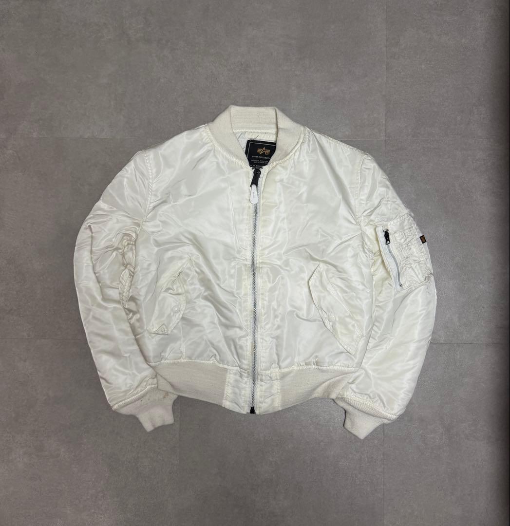 【USA製】 ALPHA MA-1 雰囲気系vintage 短丈 アルファ USA製】 ALPHA MA-1 雰囲気系vintage 短丈 アルファ - メルカリ