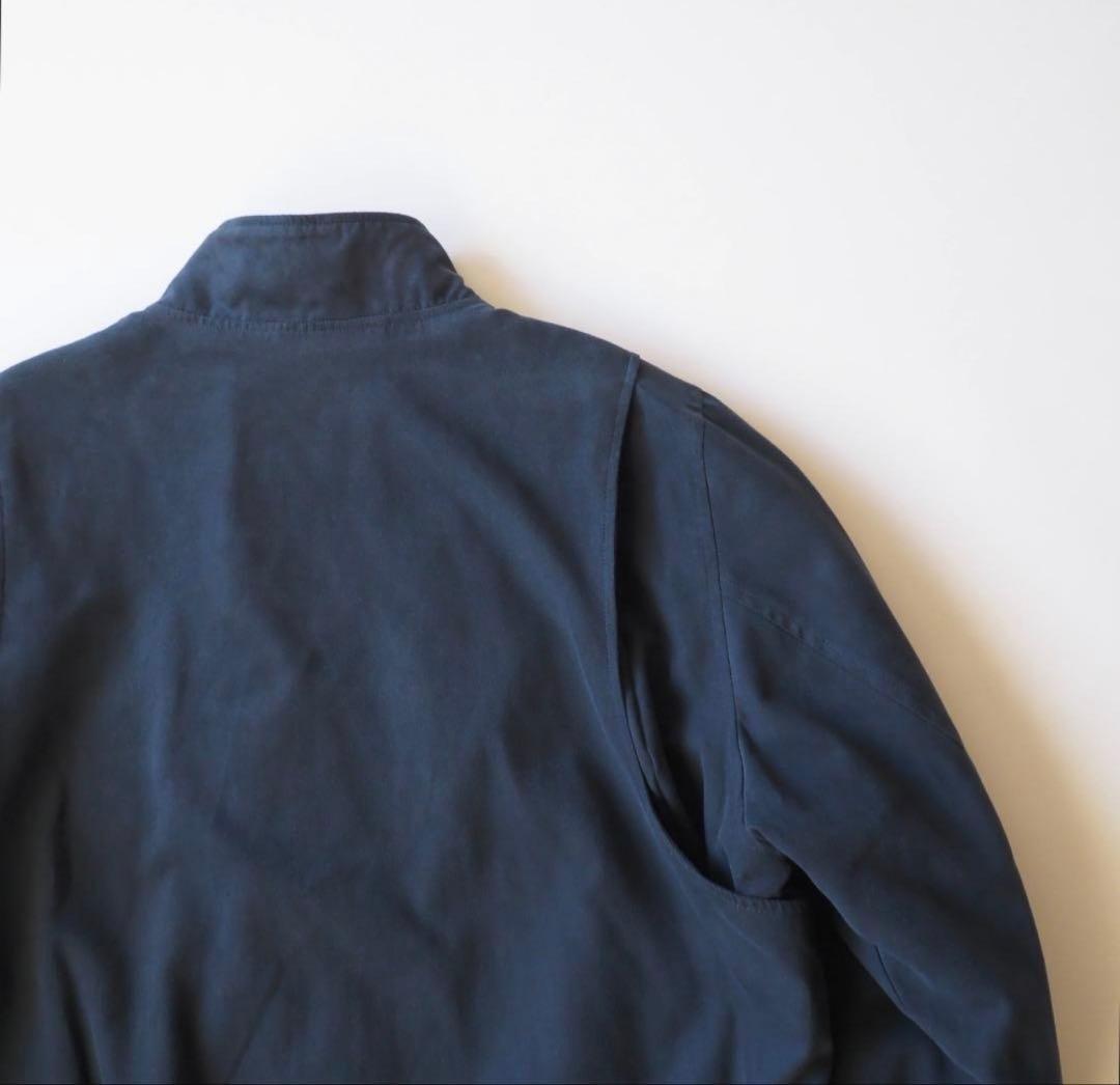 さ*つ様 エルエルビーン スイングトップ スエード ネイビー 裏地