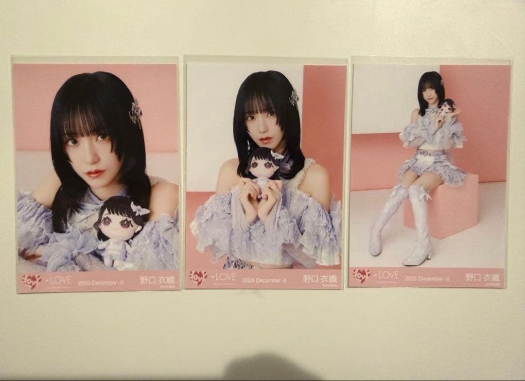 イコラブ 野口衣織 モーリーファンタジーコラボ③ 生写真 コンプ