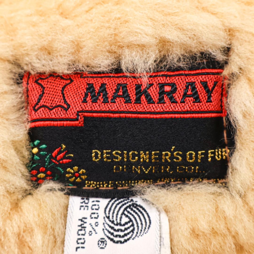 H4156◾️MAKRAY B-3 ムートンコート フライトジャケット