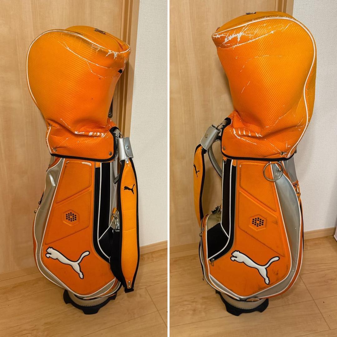 人気PUMAキャディバッグ付き！メンズゴルフクラブ12本セット 初心者