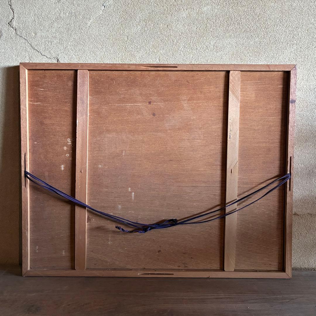 手代木克信 デッサン 素画 女性画 裸婦 サイン入 額付 25.12.17-2