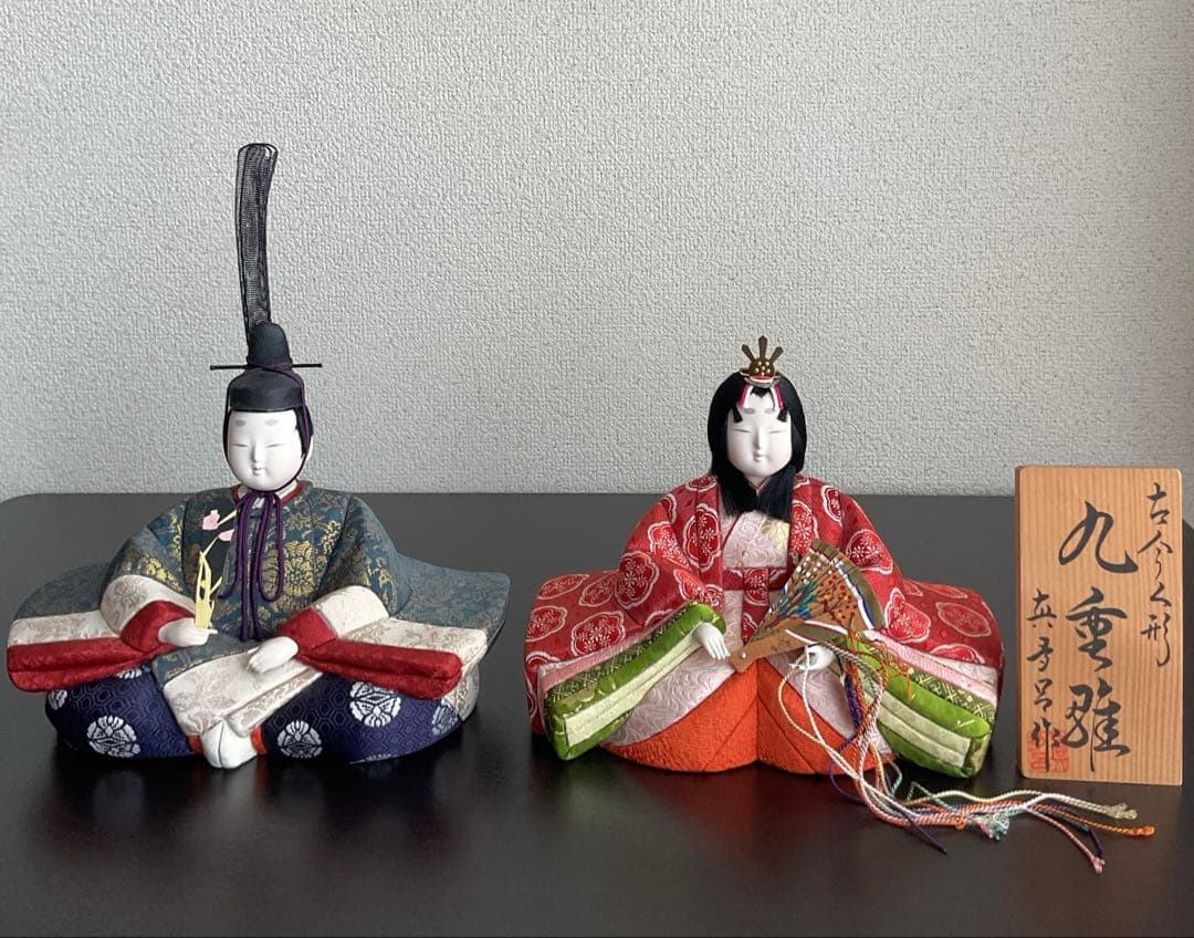 ト*モ様 真多呂作　木目込み親王飾り　雛人形 楽天市場】雛人形 真多呂 ひな人形 雛 木目込人形飾り コンパクト収納