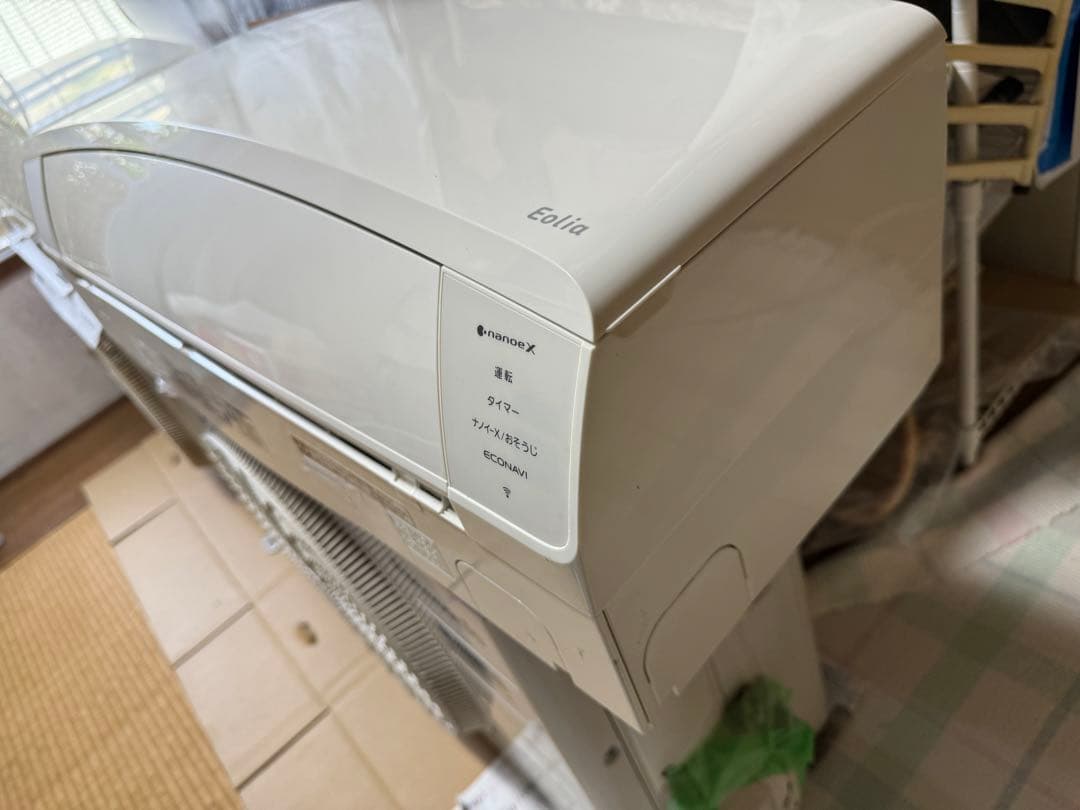 室外機送料込 6畳用 パナソニック お掃除エアコン クーラー 2.2kw 22