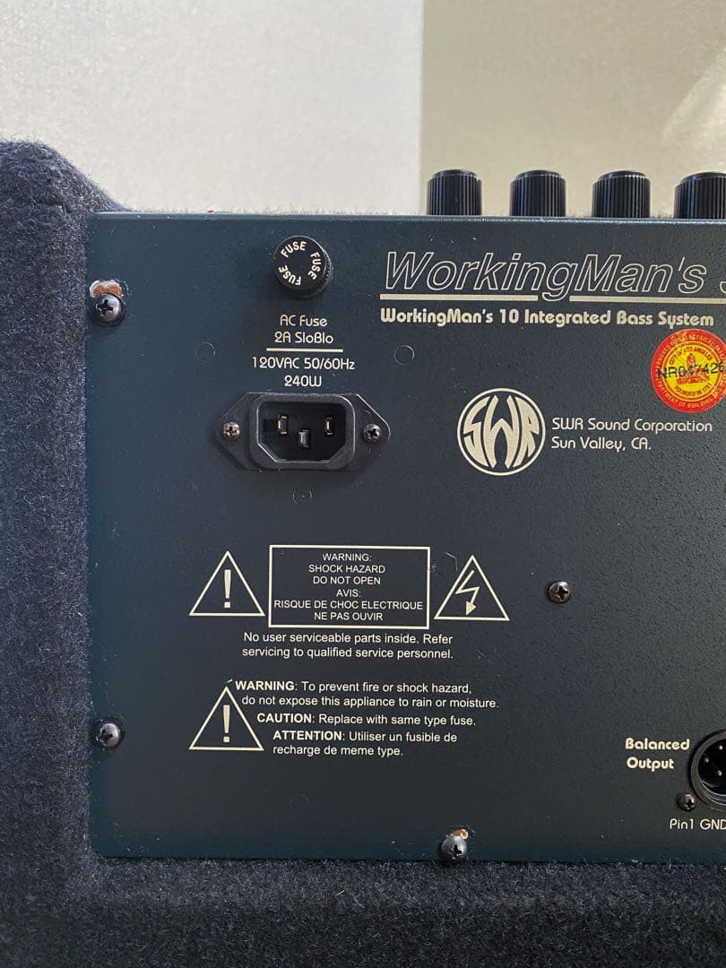 SWR Workingman's 10 ベースアンプ - メルカリ