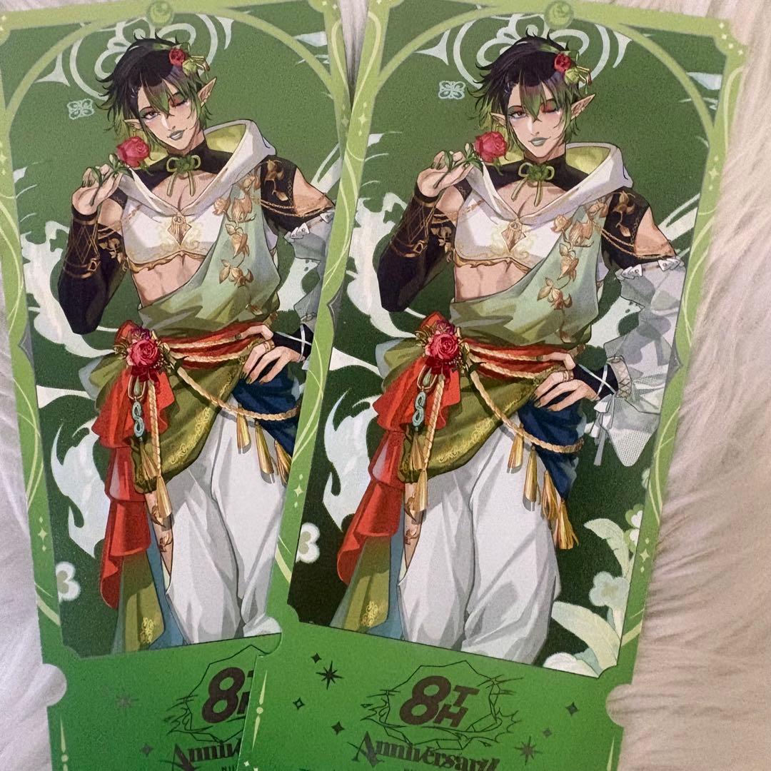 にじさんじ 8周年 花畑チャイカ 特典 チケット風カード - メルカリ