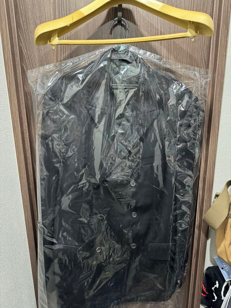 【GUCCI/グッチ】秋冬スーツ/GG柄裏地《グッチハンガー付き》クリーニング済