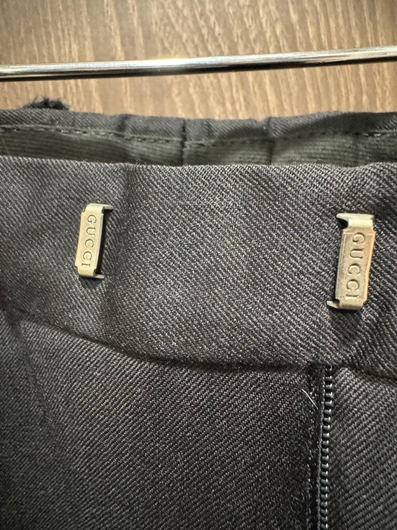 【GUCCI/グッチ】秋冬スーツ/GG柄裏地《グッチハンガー付き》クリーニング済