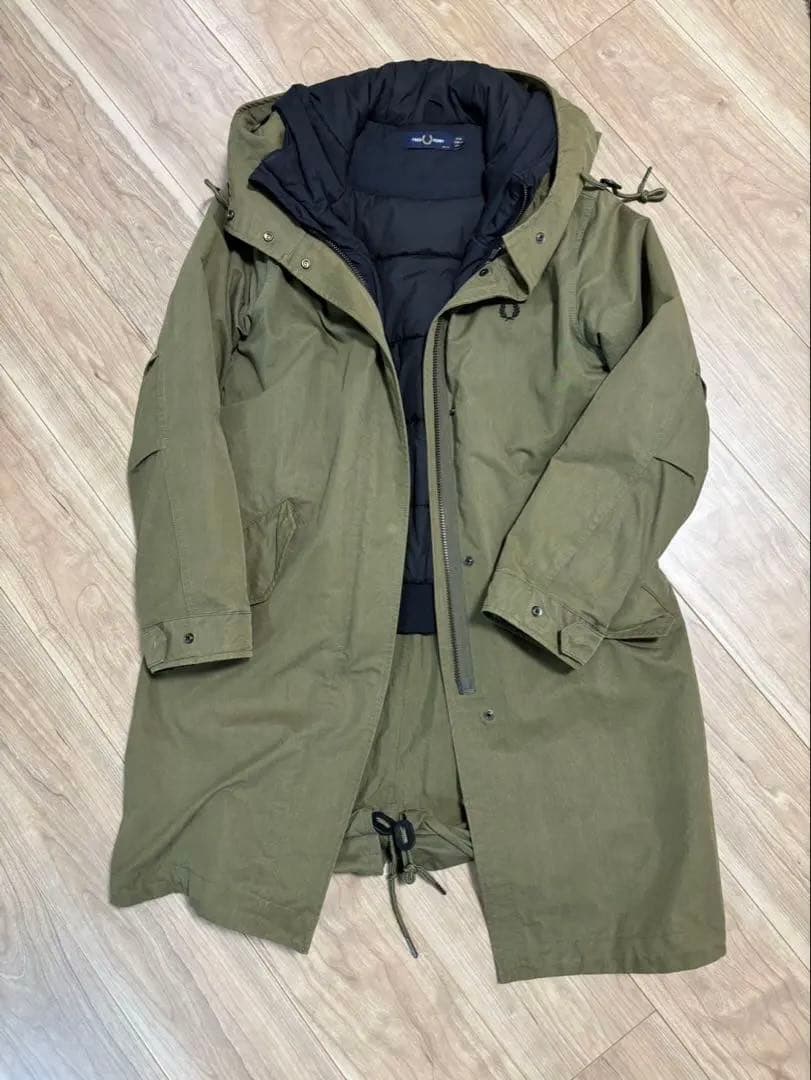 フレッドペリー モッズコート J9121 フィッシュテールパーカー オリーブ フレッドペリー モッズコート J9121 フィッシュテールパーカー